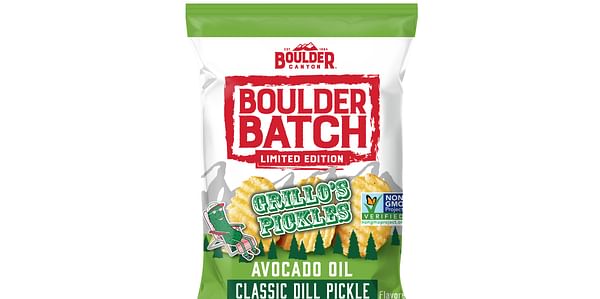 Grillo's® Pickles Partners With Boulder Canyon to Launch Classic Dill Pickle Kettle Style Potato Chips