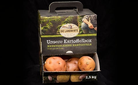 The German Packaging company BayPack Obst developed a unique, customer- and environmentally friendly packaging suitable for the sale and storage of potatoes. The German Packaging company BayPack Obst developed a unique, customer- and environmentally friendly packaging suitable for the sale and storage of potatoes.