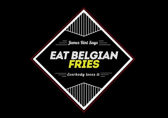 James Bint promoting Belgian Fries in Tokyo, Japan (2015) James Bint promoting Belgian Fries in Tokyo, Japan (2015)