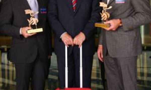  BEST wins export Lion 2011: (left to right) Bert Van der Auwera (CSO