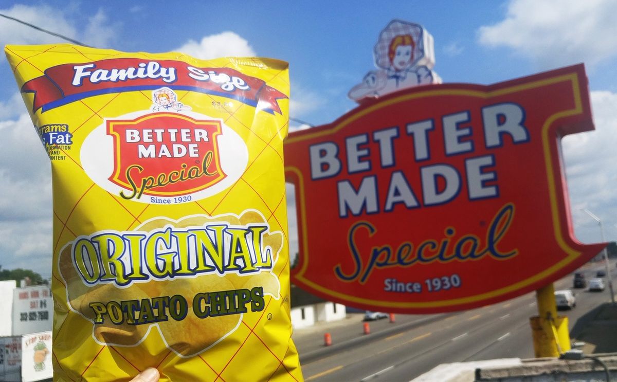 Better Made Potato Chips now available in 14 US States beyond Michigan Better Made Potato Chips now available in 14 US States beyond Michigan
