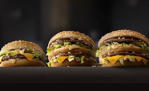 McDonald's is testing different versions of the Big Mac in Central Ohio and Dallas: (from left to right) "Mac Jr.", "Big Mac" and "Grand Mac". Analysts suggest McDonald's should test different versions of its french fries too. McDonald's is testing different versions of the Big Mac in Central Ohio and Dallas: (from left to right) "Mac Jr.", "Big Mac" and "Grand Mac". Analysts suggest McDonald's should test different versions of its french fries too.