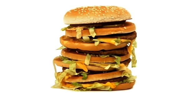  pile of hamburgers