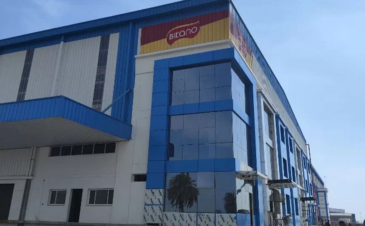 Bikano’s Jewar plant in Uttar Pradesh Bikano’s Jewar plant in Uttar Pradesh