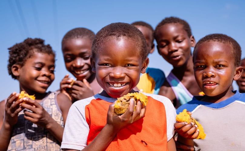 Nutritious biofortified Potato Smiles for Happy Children