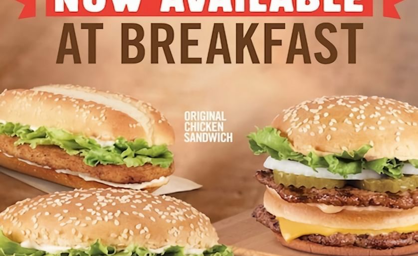 Burger King adds Burgers and Fries to breakfast menu