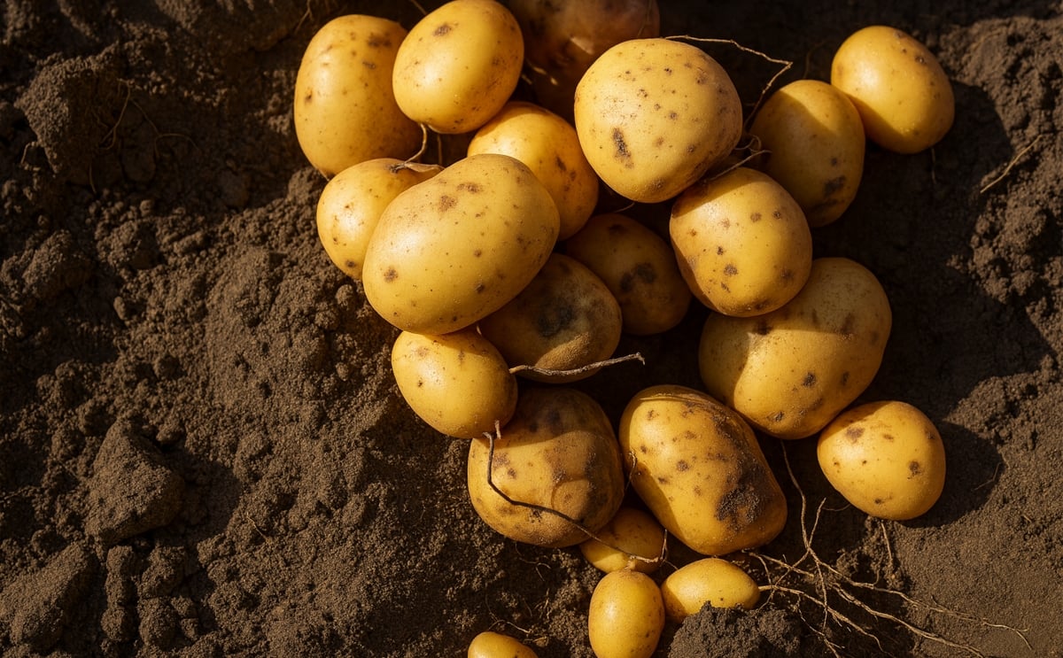 Yield organic of potatoes has not collapsed as much as that of conventional ones Yield organic of potatoes has not collapsed as much as that of conventional ones