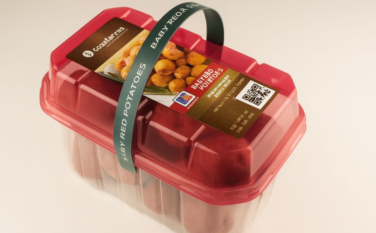 Black Gold potato package with seasoning Black Gold potato package with seasoning