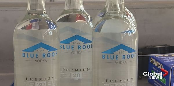 New Brunswick potato farmer produces its first batch of Blue Roof vodka