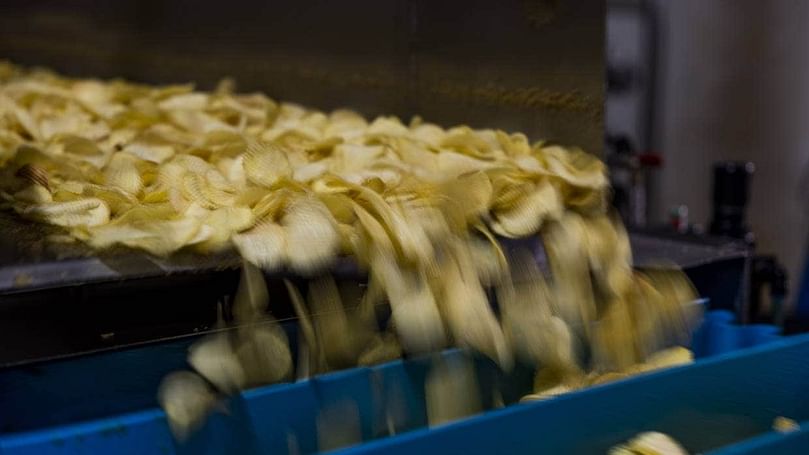 Bluebird makes on average 1.8 tonnes of potato chips per hour.