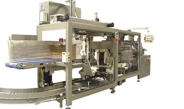 Vertical Case Packing with Integrated Case Erecting for Bags of Frozen Potatoes and Other Foods. Vertical Case Packing with Integrated Case Erecting for Bags of Frozen Potatoes and Other Foods.