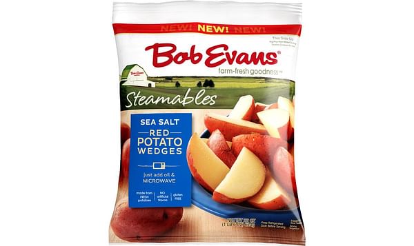 Bob Evans Farms introduces fresh, never-frozen, pre-cooked potato wedges: &#039;Steamables&#039;