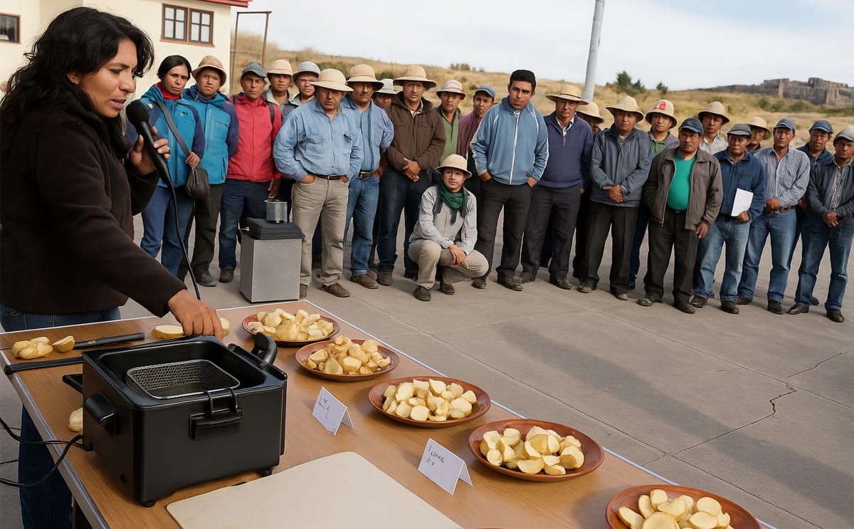 Bolivia: Identifican tres papas nativas con alto potencial para la industria