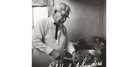 Newly Discovered Colonel Sanders Autobiography &amp; Recipe Book Launched Exclusively on Facebook®