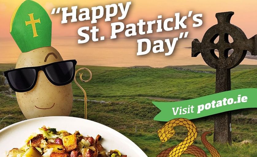 One of the latest images in the EU potato promotion campaign on occasion of St. Patrick's Day