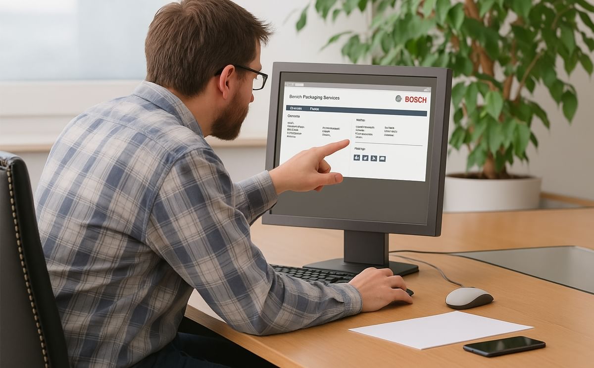 Bosch announces E-portal for spare parts at Pack Expo Bosch announces E-portal for spare parts at Pack Expo