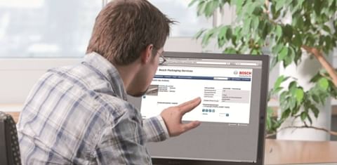Bosch announces E-portal for spare parts at Pack Expo