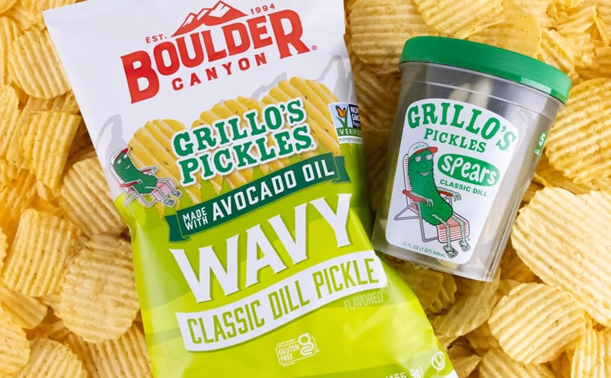 Boulder Canyon and Grillo’s Pickles Reunite for Second Craveable Chip
