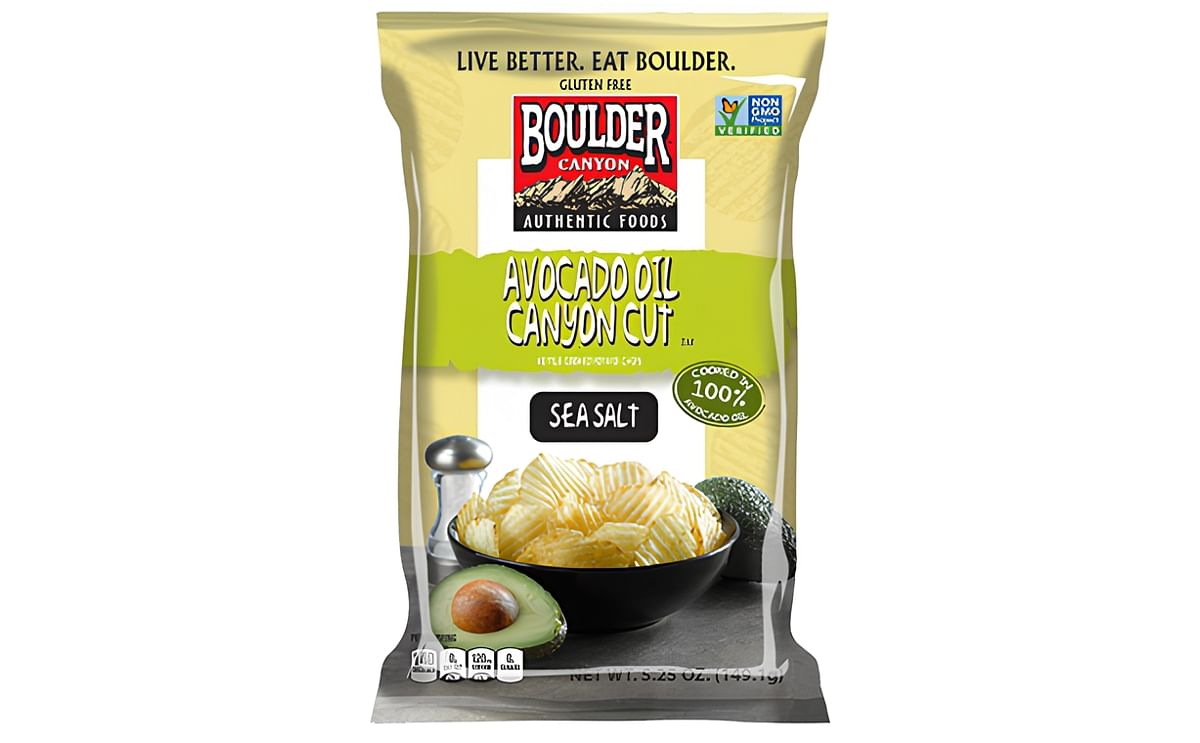 Boulder Canyon Avocado Oil Canyon Cut potato chips Boulder Canyon Avocado Oil Canyon Cut potato chips
