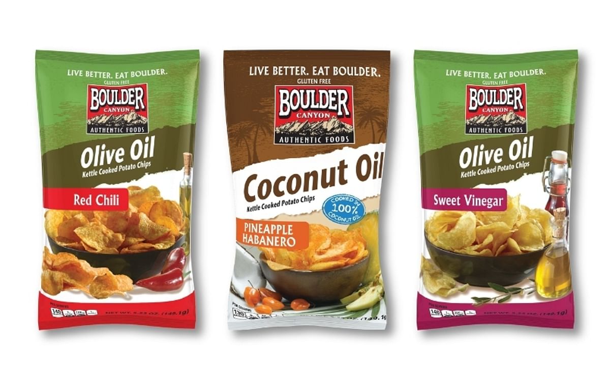 Boulder Canyon Expands Its Better-For-You Potato Chip Line-Up With New Flavors Cooked In Avocado, Coconut And Olive Oils