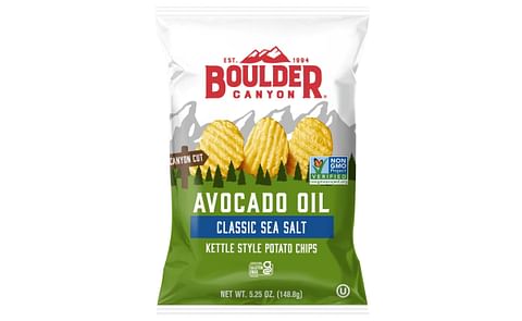 Boulder Canyon olive oil kettle chips Boulder Canyon olive oil kettle chips