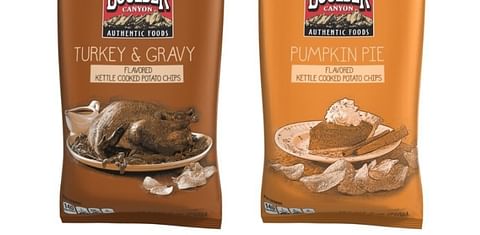 Pumpkin Pie And Turkey &amp; Gravy Potato Chips From Boulder Canyon Authentic Foods To Return This Fall