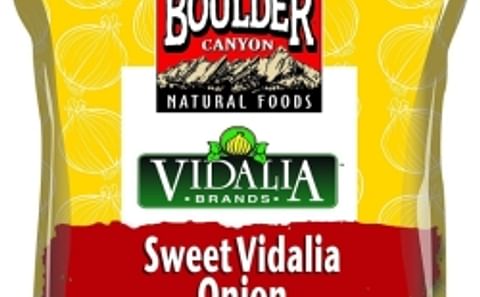 Boulder Canyon launches Sweet Vidalia Onion Kettle Cooked Potato Chips
