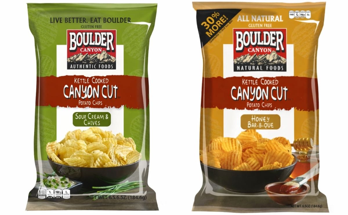 Inventure Foods introduces Canyon Cut kettle fried ridged potato chips Inventure Foods introduces Canyon Cut kettle fried ridged potato chips