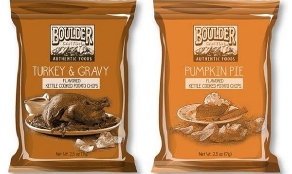 Boulder Potato Chips Stuffed With Classic Thanksgiving Flavors