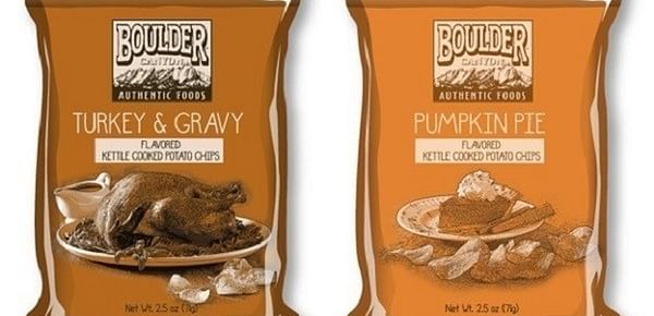 Boulder Potato Chips Stuffed With Classic Thanksgiving Flavors