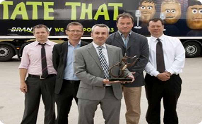 Branston Potato truck humour wins top award