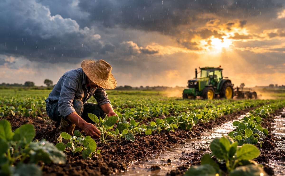 Los campos de papa en Brasil enfrentan lluvias intensas y condiciones climáticas inestables mientras El Niño influye en la temporada agrícola 2026, afectando la calidad del cultivo, el calendario de cosecha y la oferta del mercado.