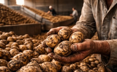 Productores de papa en Brasil enfrentan calor extremo, caída de precios y mayores costos, mientras la innovación y Guarapuava impulsan el futuro del sector Productores de papa en Brasil enfrentan calor extremo, caída de precios y mayores costos, mientras la innovación y Guarapuava impulsan el futuro del sector