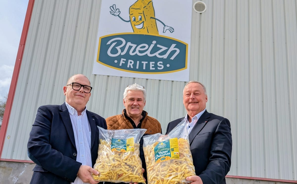 Pascal Lemaire, Hervé Le Gall and Jean-Pierre Rivery as well as three other partners are at the origin of Breizh Frites