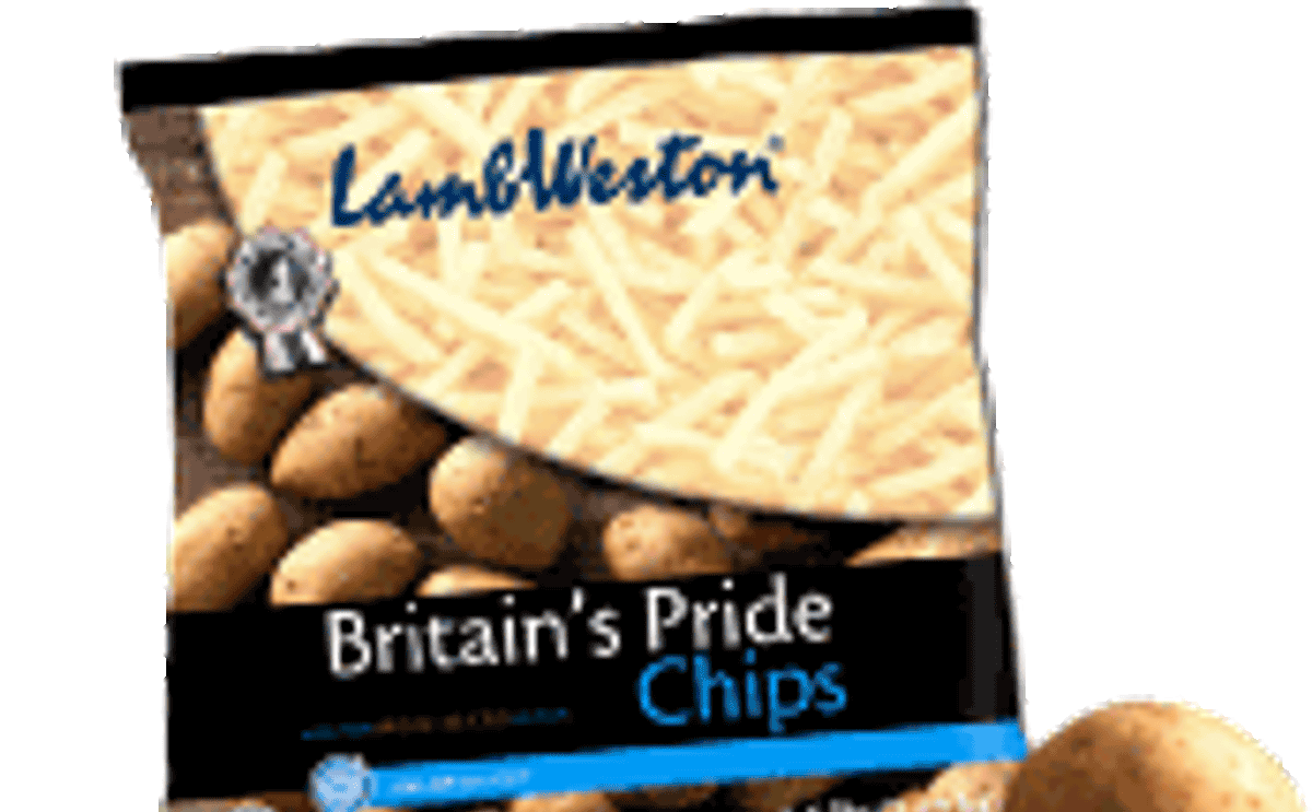 Britain's Pride chips (french fries) from Lamb Weston Britain's Pride chips (french fries) from Lamb Weston