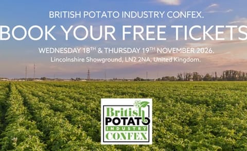 British Potato Confex 2026 will bring the UK potato industry together at Lincolnshire Showground on 18–19 November 2026 for knowledge sharing, networking, exhibitions and discussions shaping the future of the potato sector. British Potato Confex 2026 will bring the UK potato industry together at Lincolnshire Showground on 18–19 November 2026 for knowledge sharing, networking, exhibitions and discussions shaping the future of the potato sector.