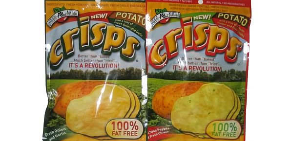 Brothers-All-Natural Introduces the First-Ever Naturally Fat-Free Potato Crisps