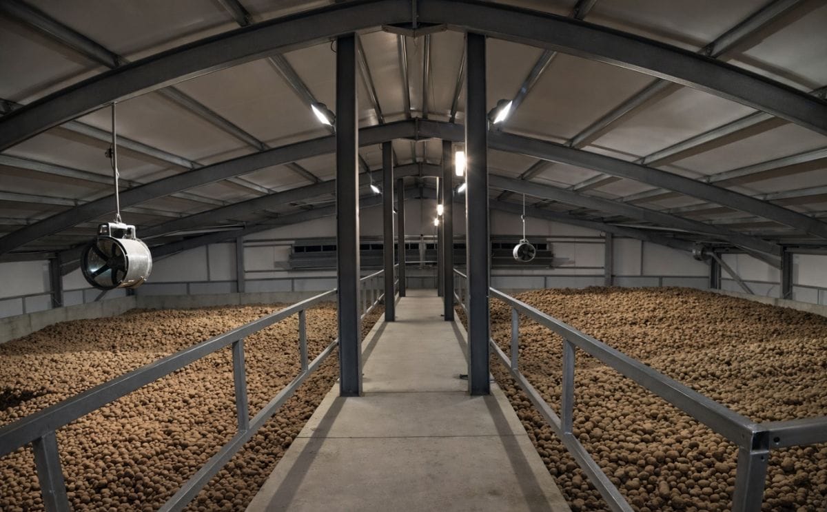 Case study: How to build a potato storage facility Case study: How to build a potato storage facility