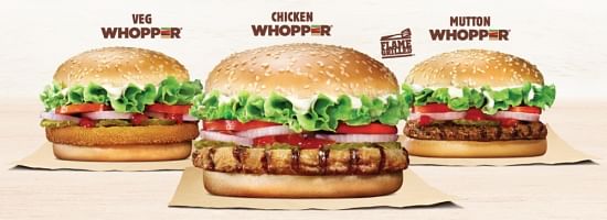 Burger King India created six varieties of vegetarian sandwiches - including a veg whopper -, vegetarian snackers and entry-level products to satisfy the taste buds of vegetarians, comprising 40-50 per cent of the market.