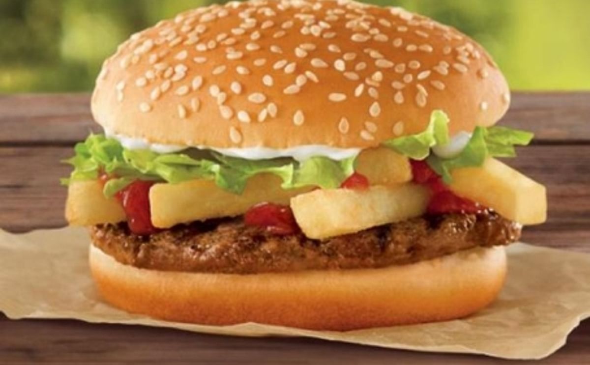 Burger King French Fry burger Burger King French Fry burger