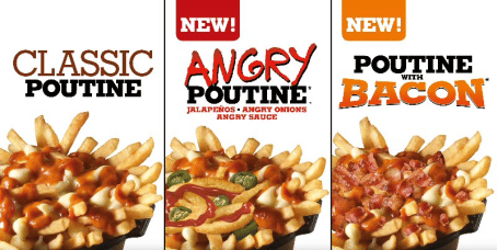 Burger King poutine: now three variations available Burger King poutine: now three variations available