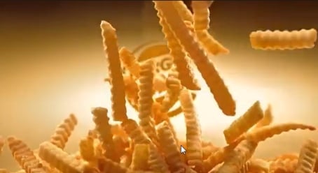 Burger King Satisfries Advertisement Burger King Satisfries Advertisement