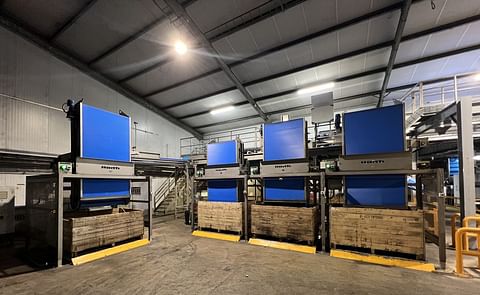 Burgess Farms’ new potato wash line, installed by Haith Group, in action at the Sutton Bridge site Burgess Farms’ new potato wash line, installed by Haith Group, in action at the Sutton Bridge site