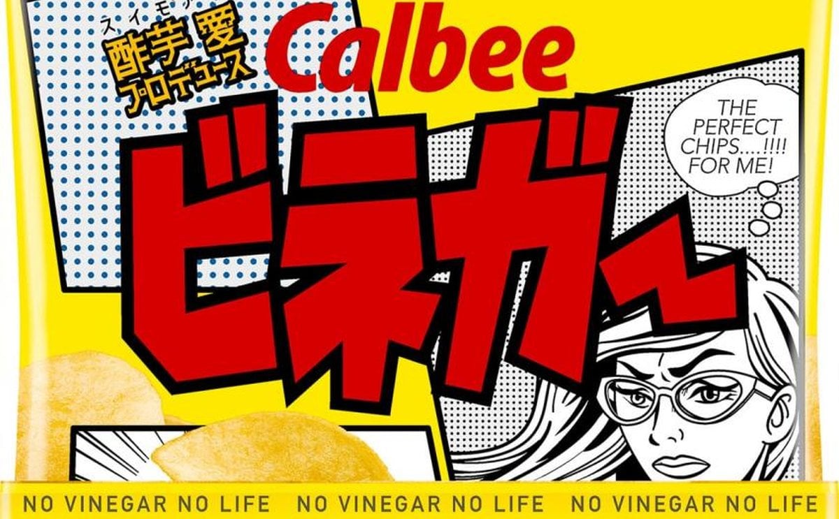 Binegaaa! potato chips: Calbee educates Japan on salt & vinegar Binegaaa! potato chips: Calbee educates Japan on salt & vinegar