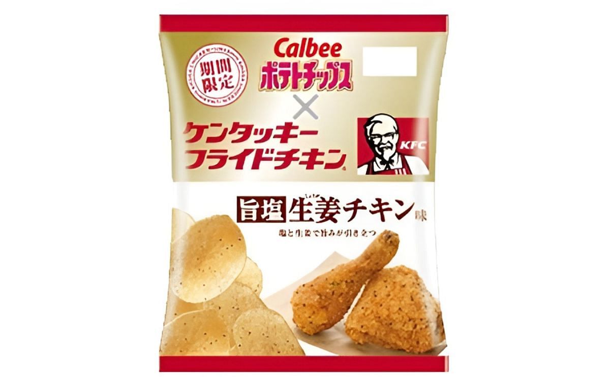 Calbee Kentucky Fried Chicken Potato Chips Calbee Kentucky Fried Chicken Potato Chips