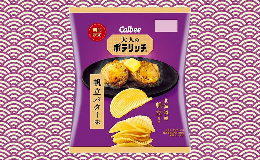 Calbee’s umami-rich Hokkaido scallops and butter potato chips perfect for winter snacking (Image courtesy: PR Times, Inc.)