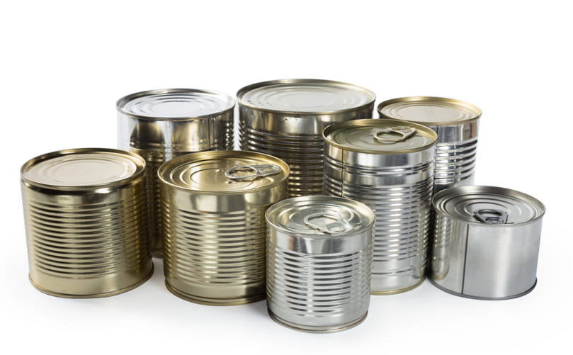 Shelf-Stable Canned Potatoes in Metal Packaging