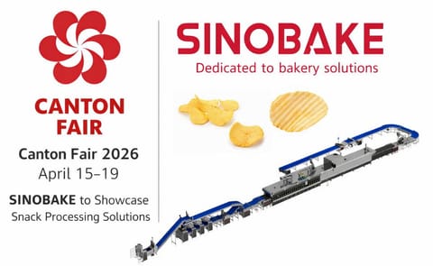 SINOBAKE invites visitors to explore customized food processing solutions at Canton Fair 2026 SINOBAKE invites visitors to explore customized food processing solutions at Canton Fair 2026