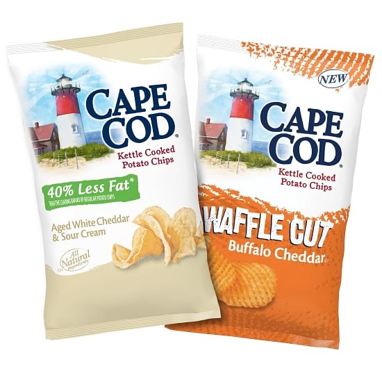 Two recently launched Cape Cod Potato Chips Flavors