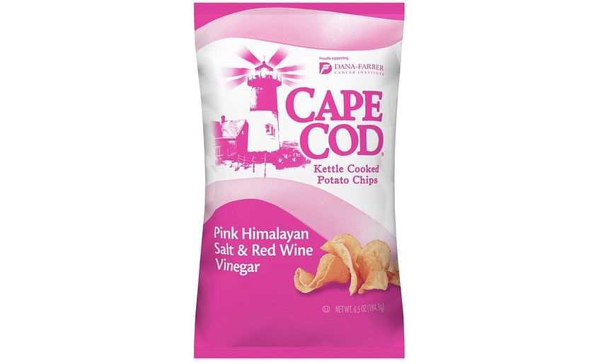 Cape Cod Potato Chips has announced the limited release of Cape Cod Pink Himalayan Salt & Red Wine Vinegar Potato Chips in the United States in support of Breast Cancer Awareness Month this October.